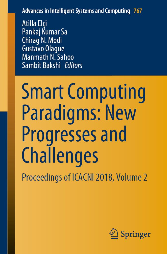 Cover image for Smart Computing Paradigms: New Progresses and Challenges