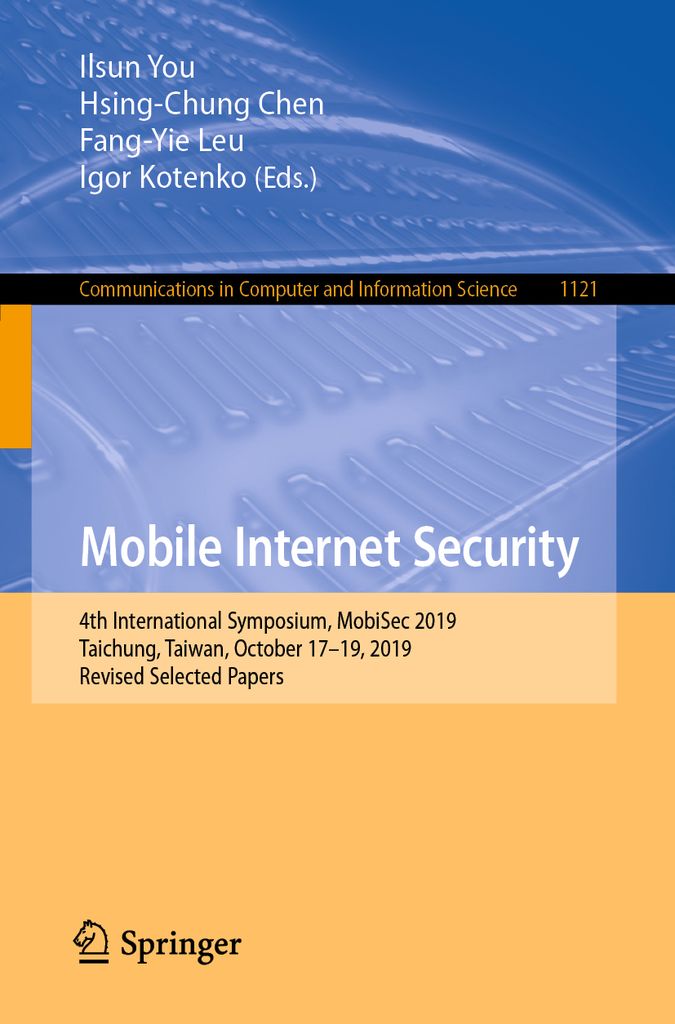 Cover image for Mobile Internet Security