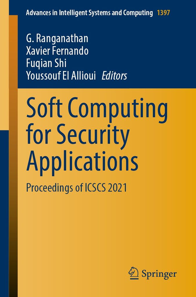 Cover image for Soft Computing for Security Applications
