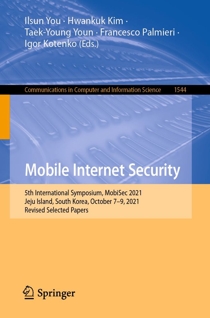 Cover image for Mobile Internet Security