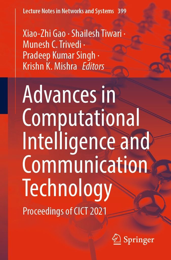 Cover image for Advances in Computational Intelligence and Communication Technology