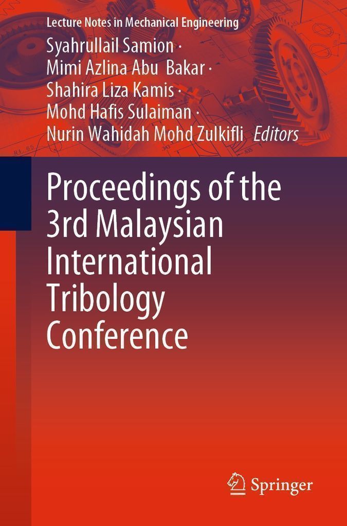 Cover image for Proceedings of the 3rd Malaysian International Tribology Conference