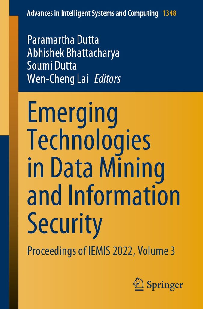 Cover image for Emerging Technologies in Data Mining and Information Security