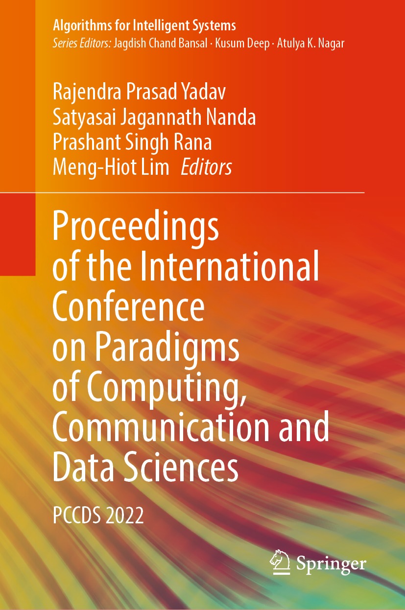 Cover image for Proceedings of the International Conference on Paradigms of Computing, Communication and Data Sciences