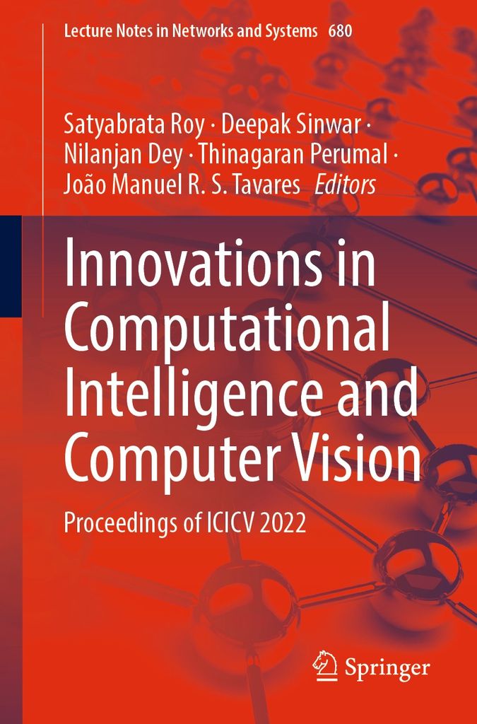 Cover image for Innovations in Computational Intelligence and Computer Vision