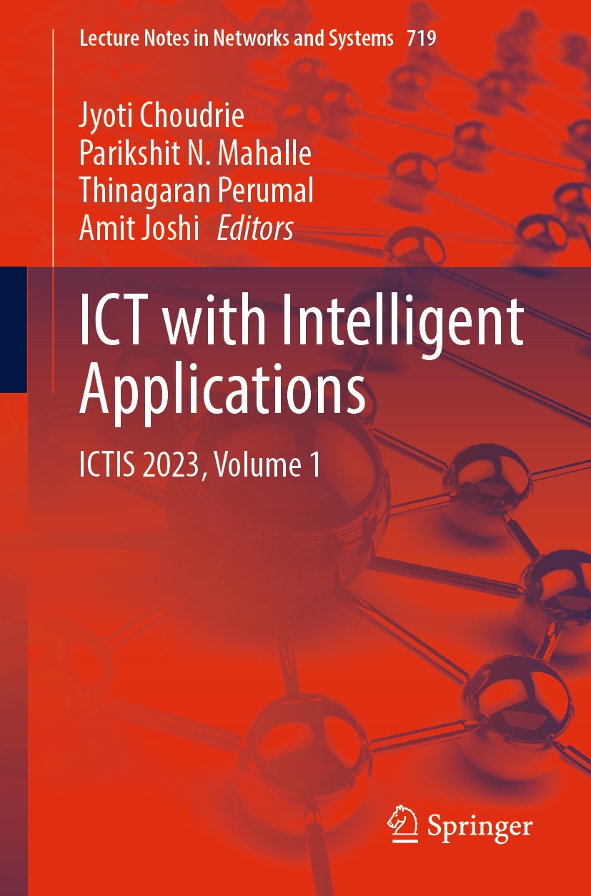 Cover image for ICT with Intelligent Applications