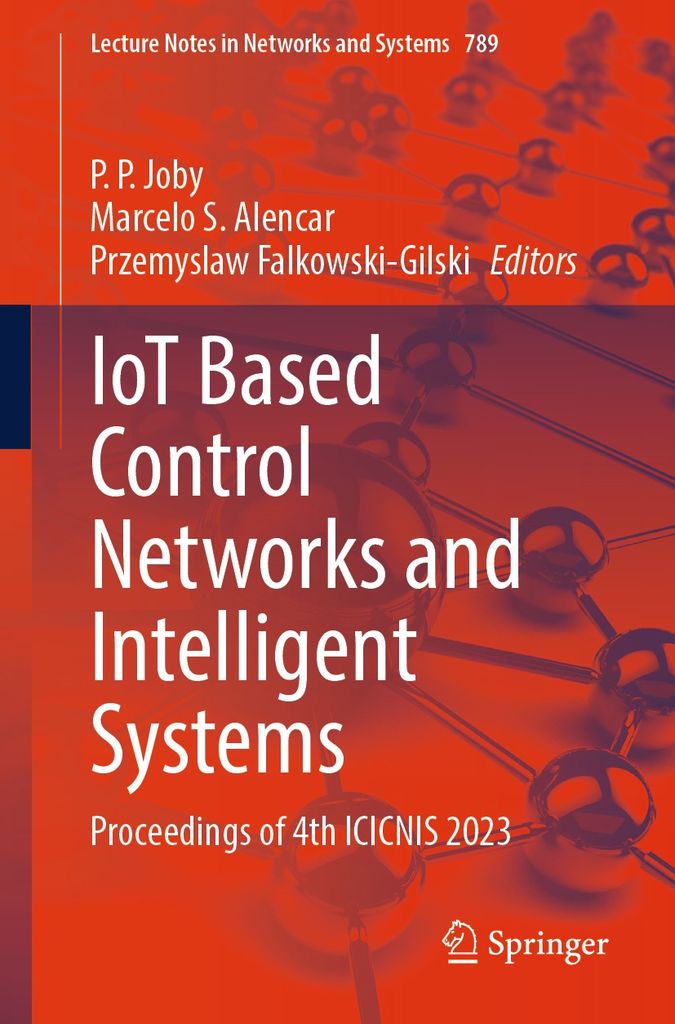 Cover image for IoT Based Control Networks and Intelligent Systems