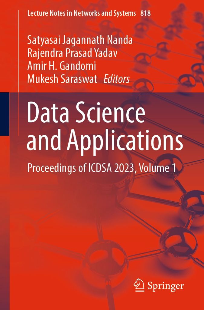 Cover image for Data Science and Applications