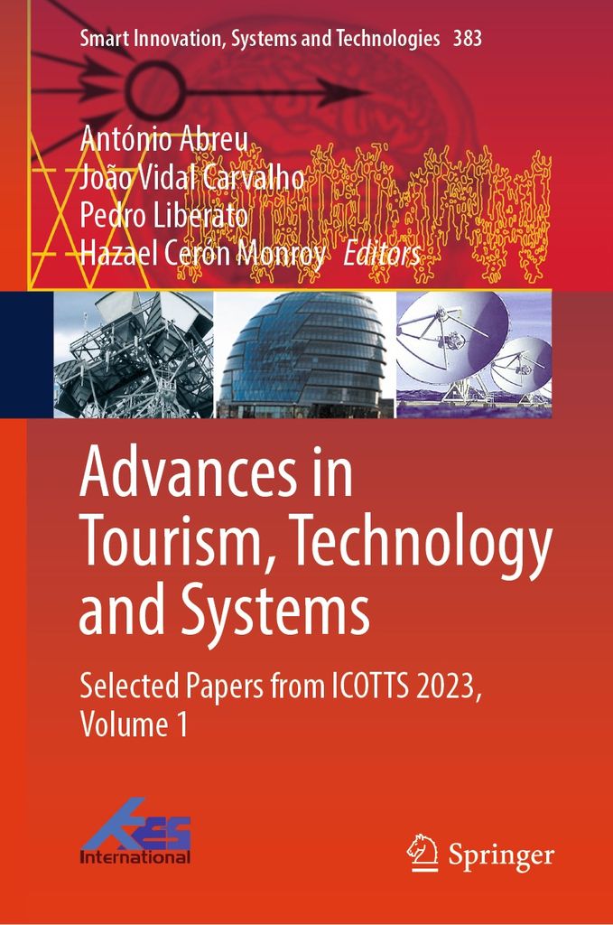 Cover image for Advances in Tourism, Technology and Systems