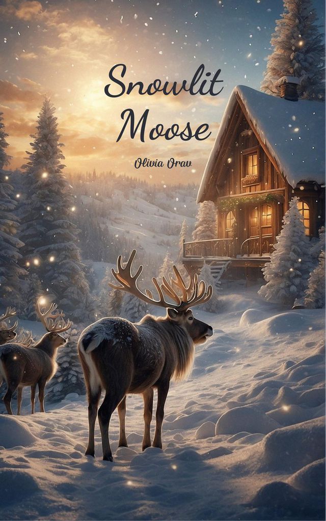 Cover image for Snowlit Moose