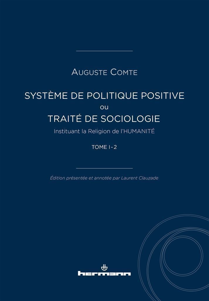 Cover image for Systeme de politique positive, tome I-2
