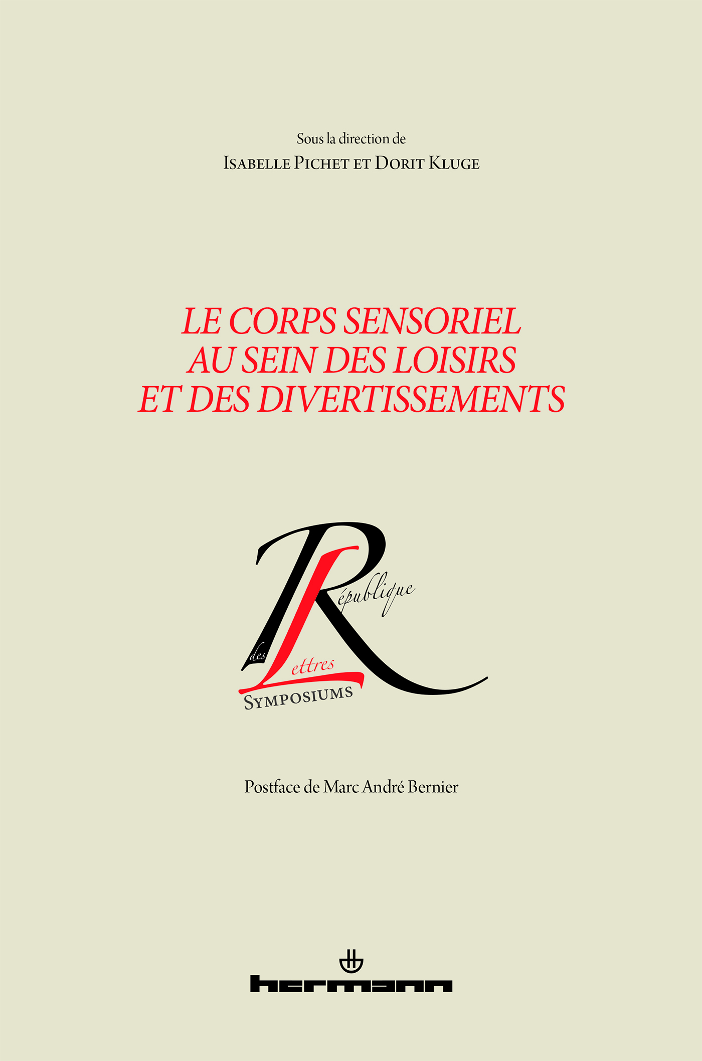 Cover image for Le corps sensoriel au sein des loisirs et des divertissements
