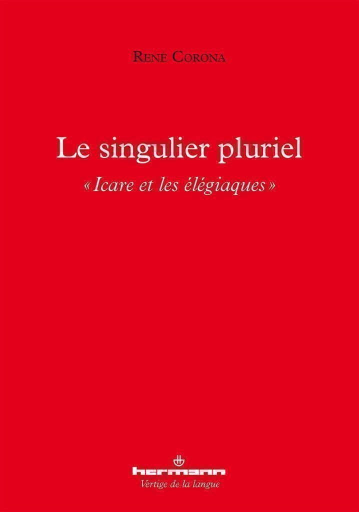 Cover image for Le singulier pluriel