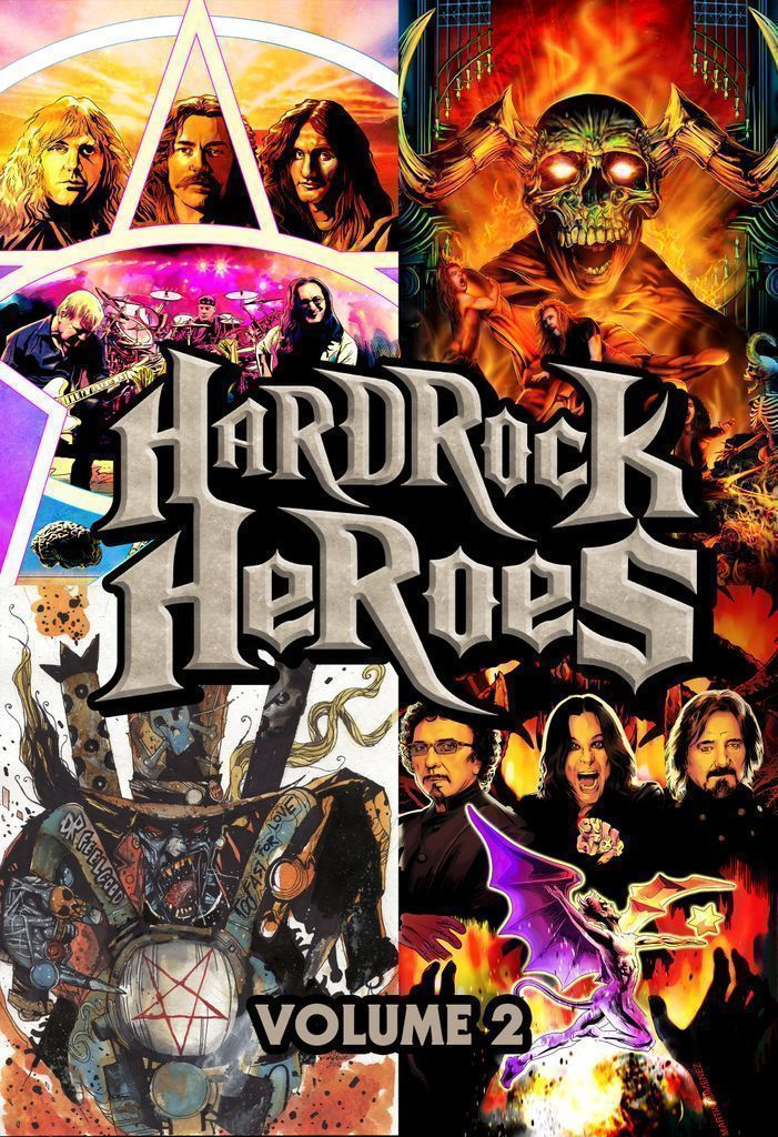 Cover image for Orbit: Hard Rock Heroes: Black Sabbath, Rush, Metallica, and Motley Crue