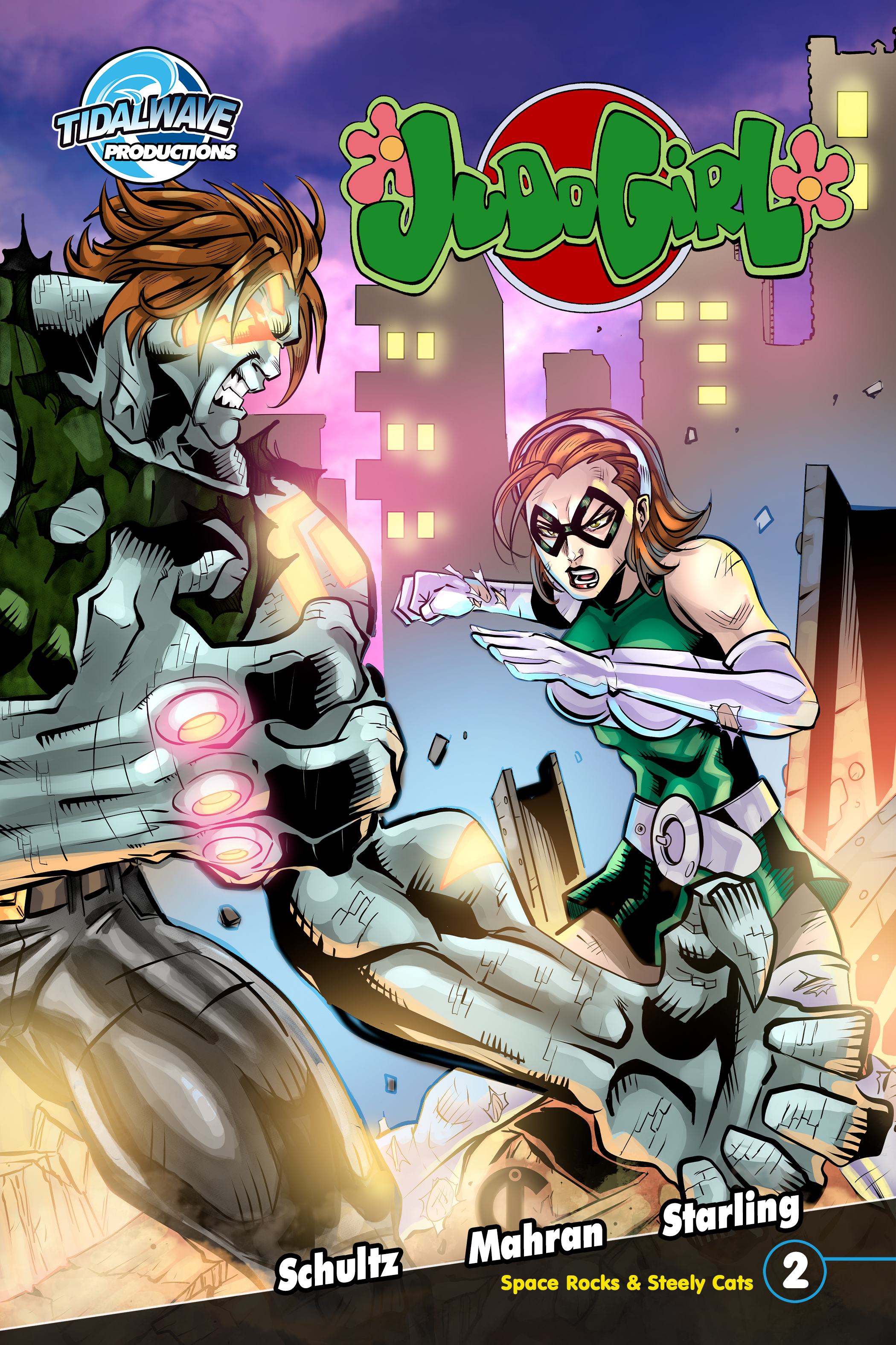 Cover image for Judo Girl: Space Rocks & Steely Cats #2