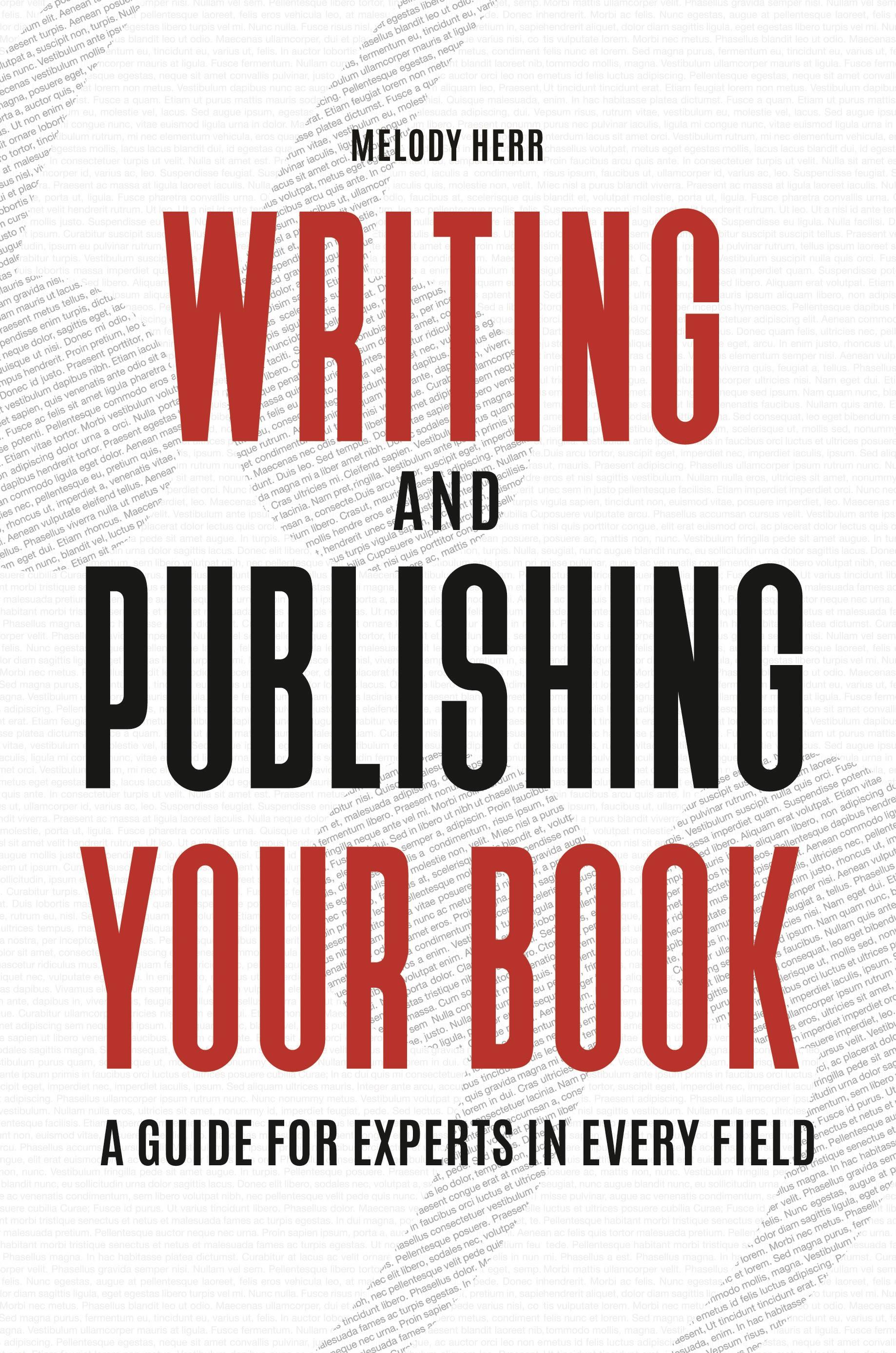 Cover image for Writing and Publishing Your Book