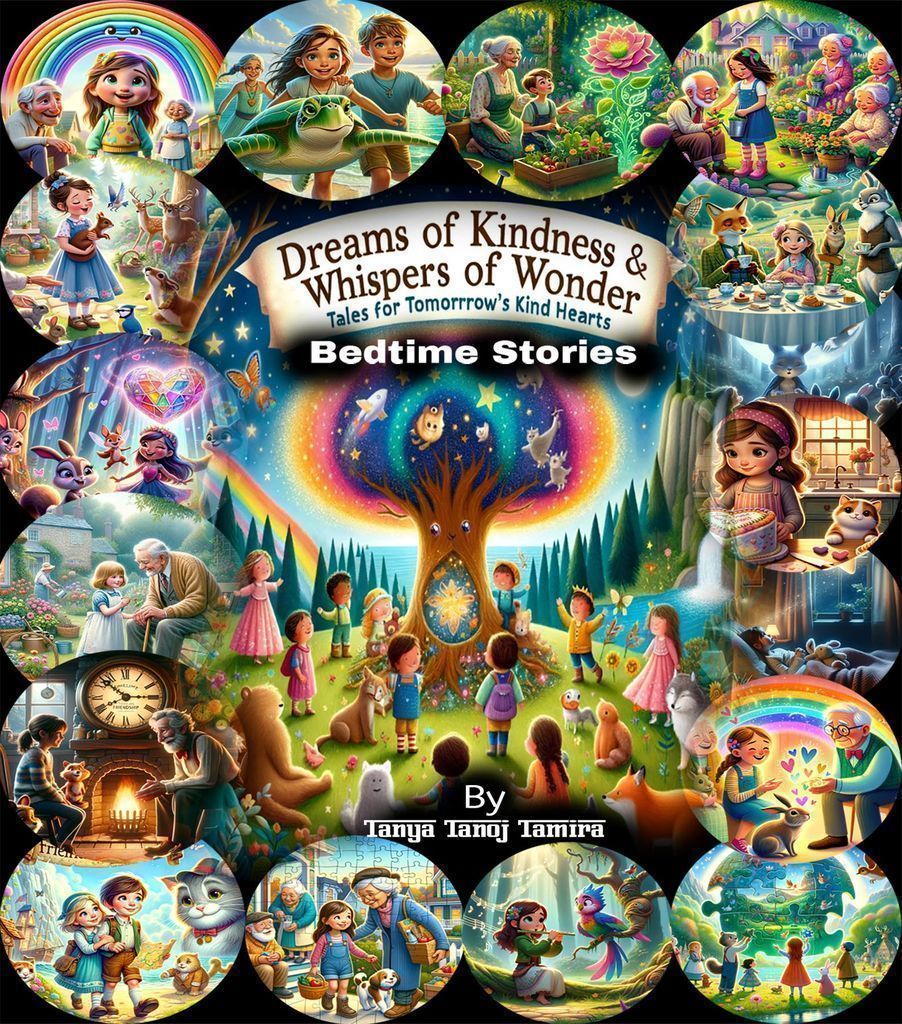 Cover image for Dreams of Kindness & Whispers of Wonders - A Tales for Tomorrow's Kind Hearts (30 Stories)