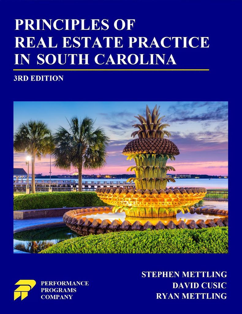 Cover image for Principles of Real Estate Practice in South Carolina