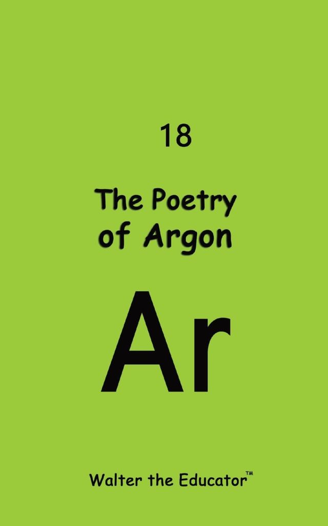 Cover image for The Poetry of Argon