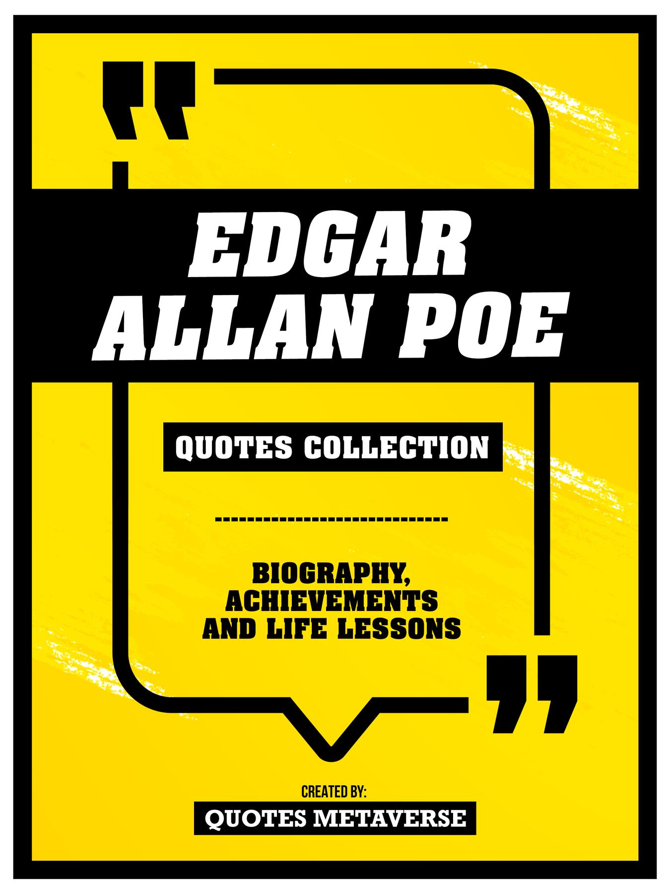 Cover image for Edgar Allan Poe - Quotes Collection