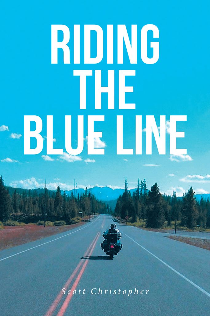 Cover image for RIDING THE BLUE LINE