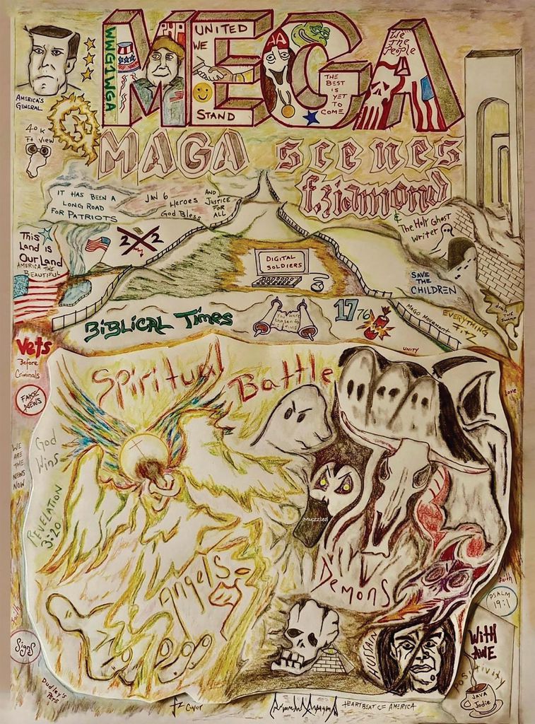 Cover image for MEGA MAGAscenes