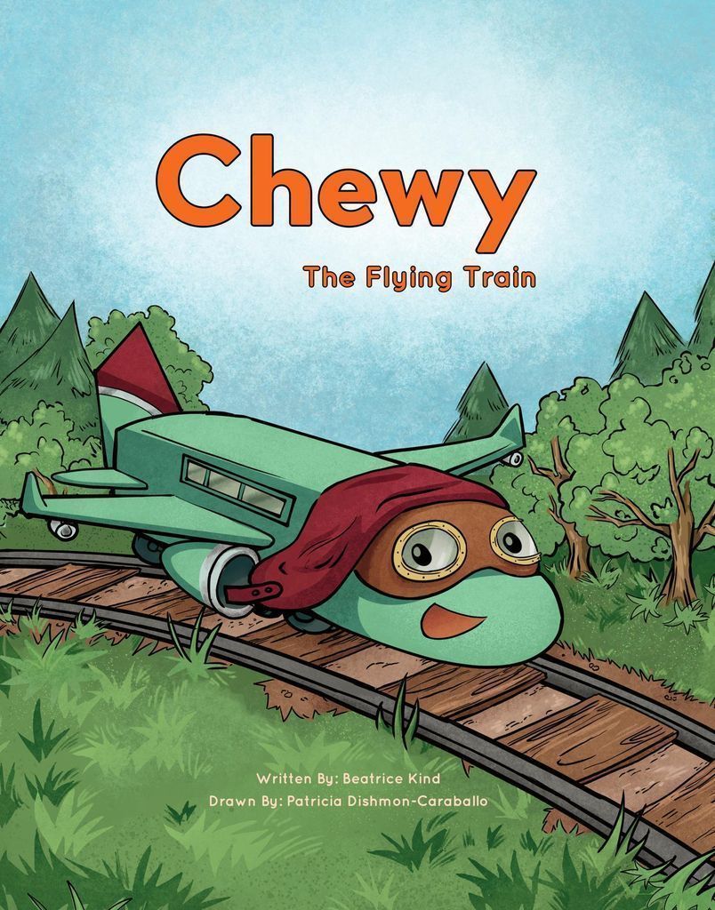 Cover image for Chewy The Flying Train