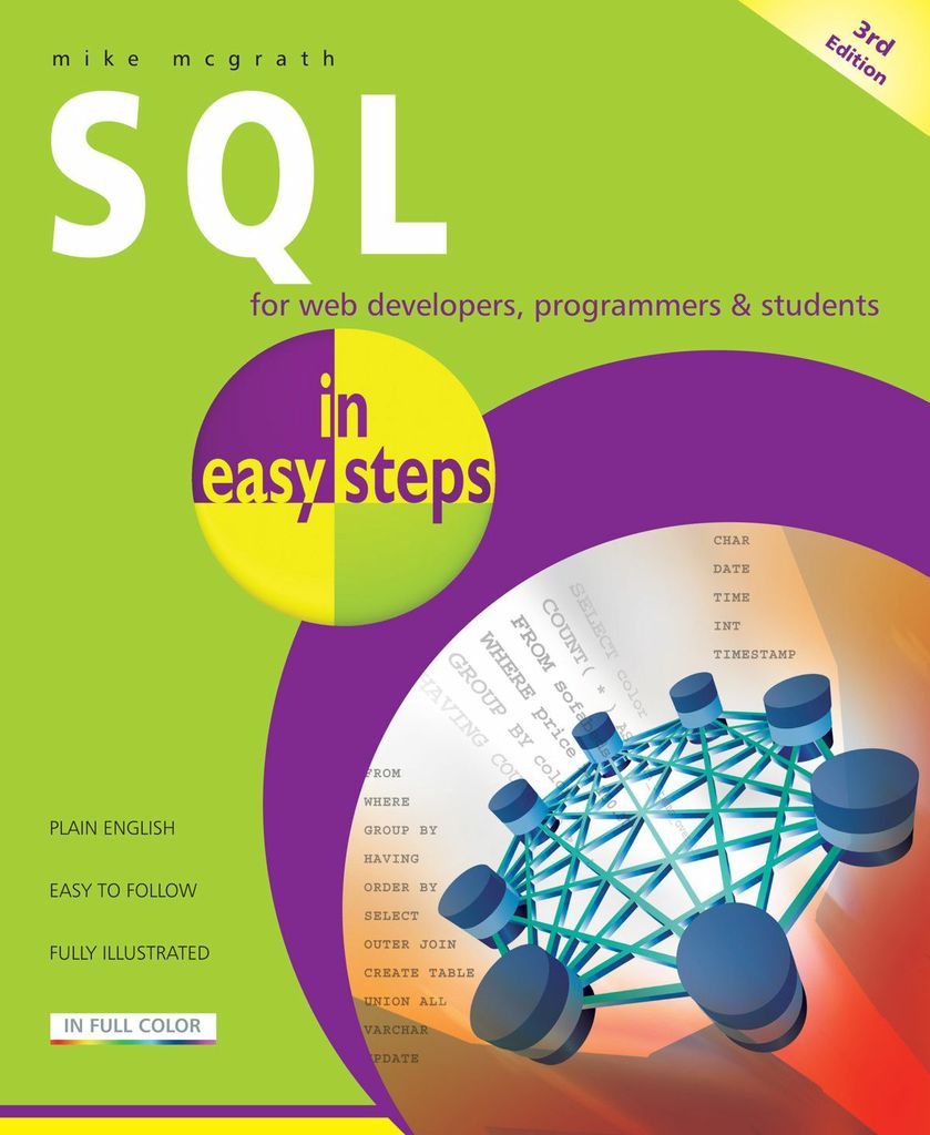 Cover image for SQL in easy steps, 3rd Edition