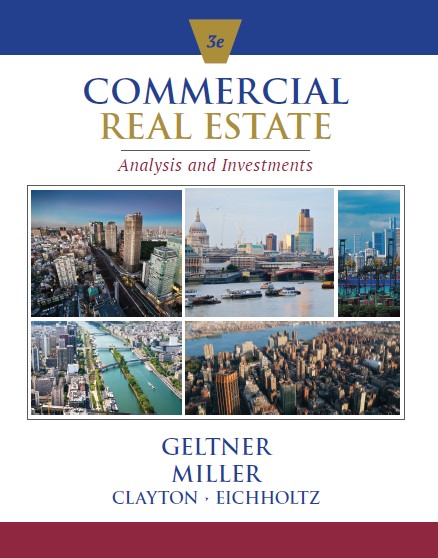 Commercial Real Estate Analysis and by: David M. Geltner