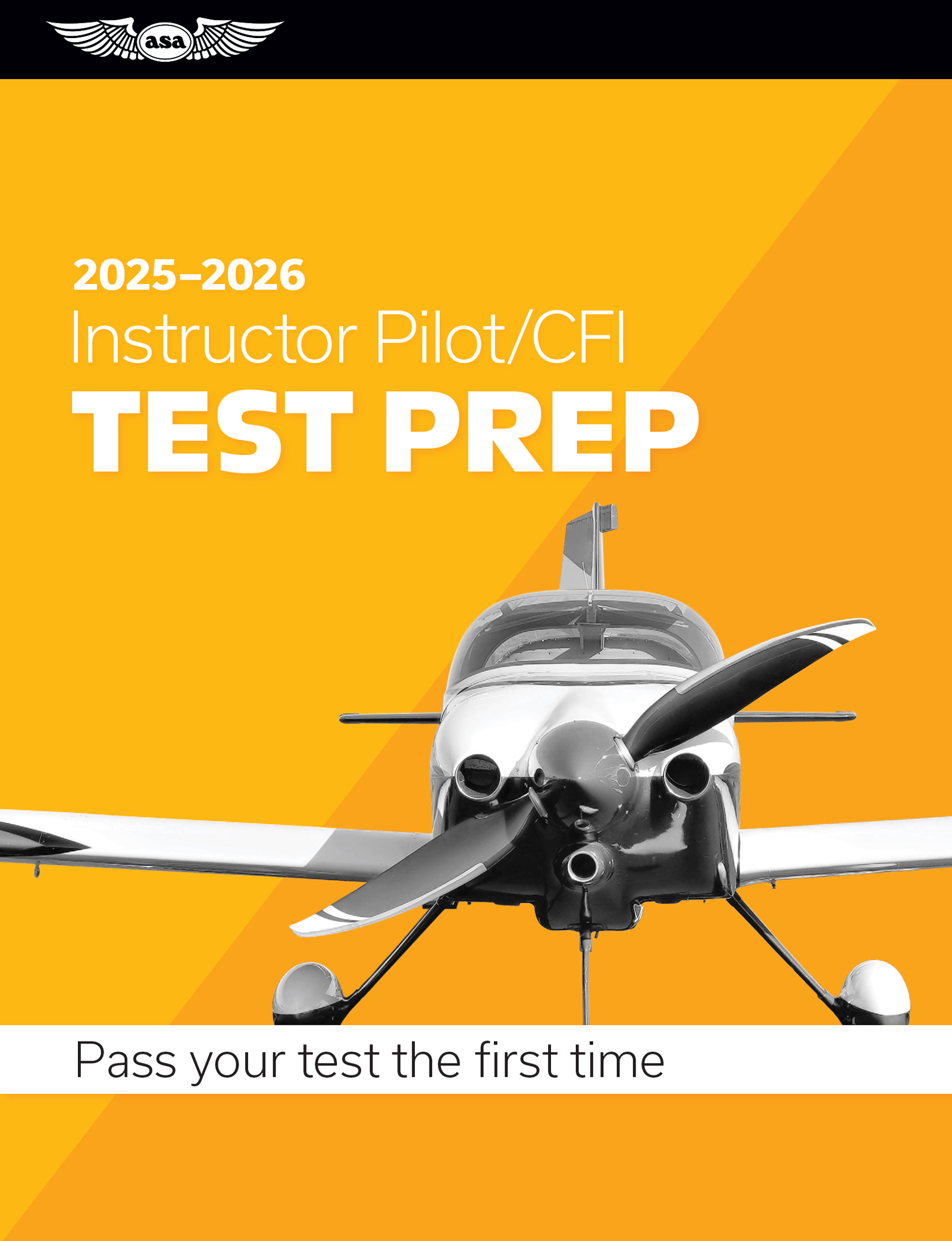 Instructor Pilot/cfi Test Prep 2025-2026 by Asa Test Prep Board