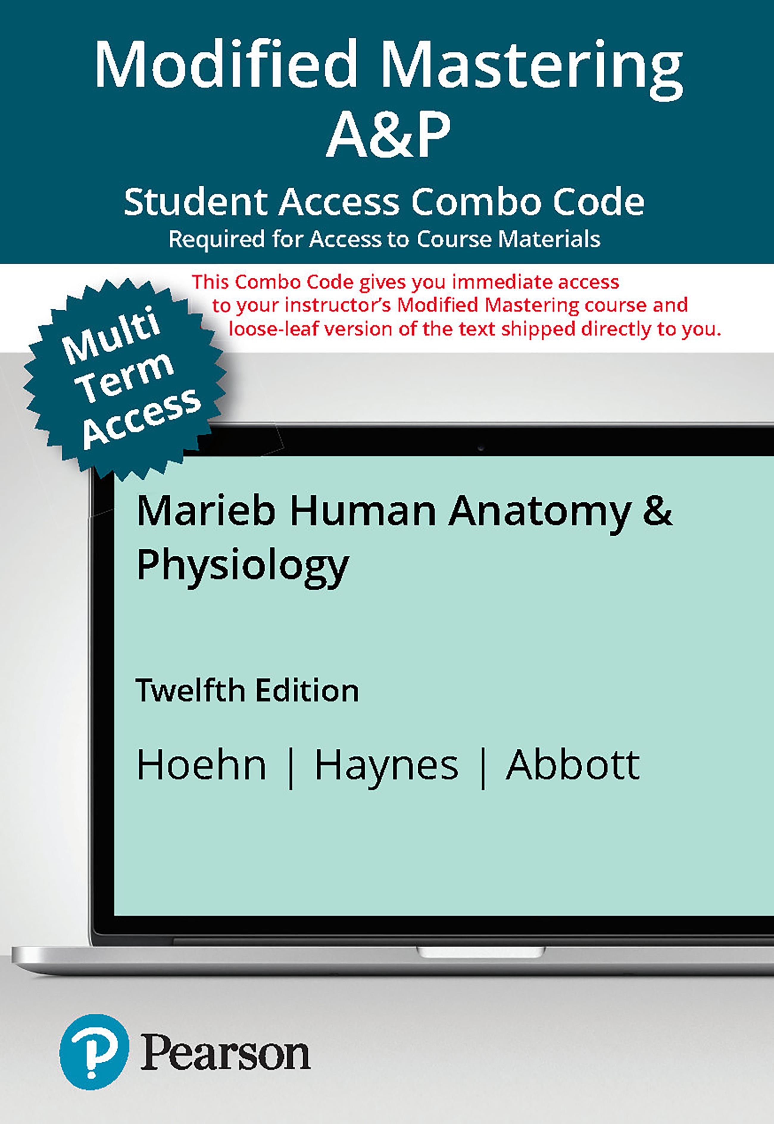 Mastering A&p With Pearson Etext (up To 24 Months) + Print Combo Access ...