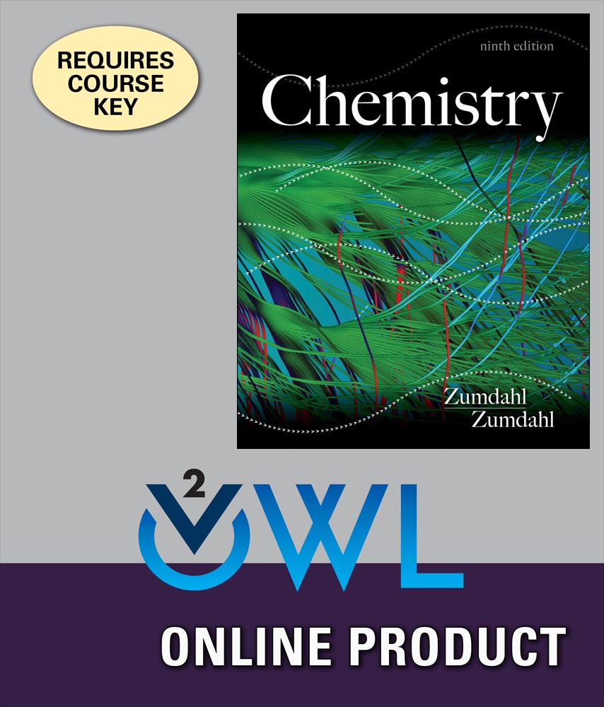 OWLv2 Online Homework Solution to Accompany Zumdahl/Zumdahl's Chemistry, 9th Edition, [Instant Access], 1 term (6 months)