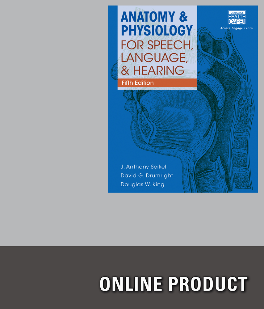 Anatesse Software for Seikel/King/Drumright's Anatomy & Physiology for Speech, Language, and Hearing, 5th Edition, [Instant Access], 2 terms (12 months)