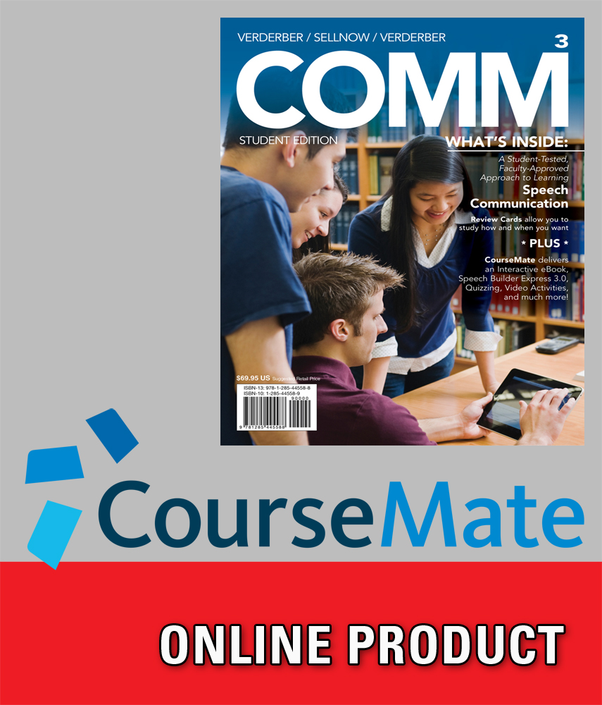 CourseMate Online Study Tools (with SpeechBuilder... 3rd Edition RedShelf