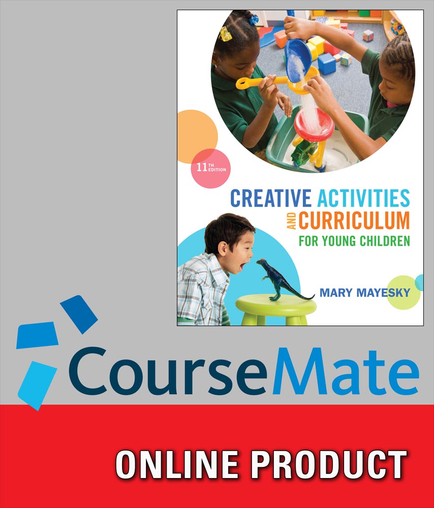 CourseMate Online Study Tools to Accompany Mayesky's Creative Activities for Young Children, 11th Edition, [Instant Access], 1 term (6 months)