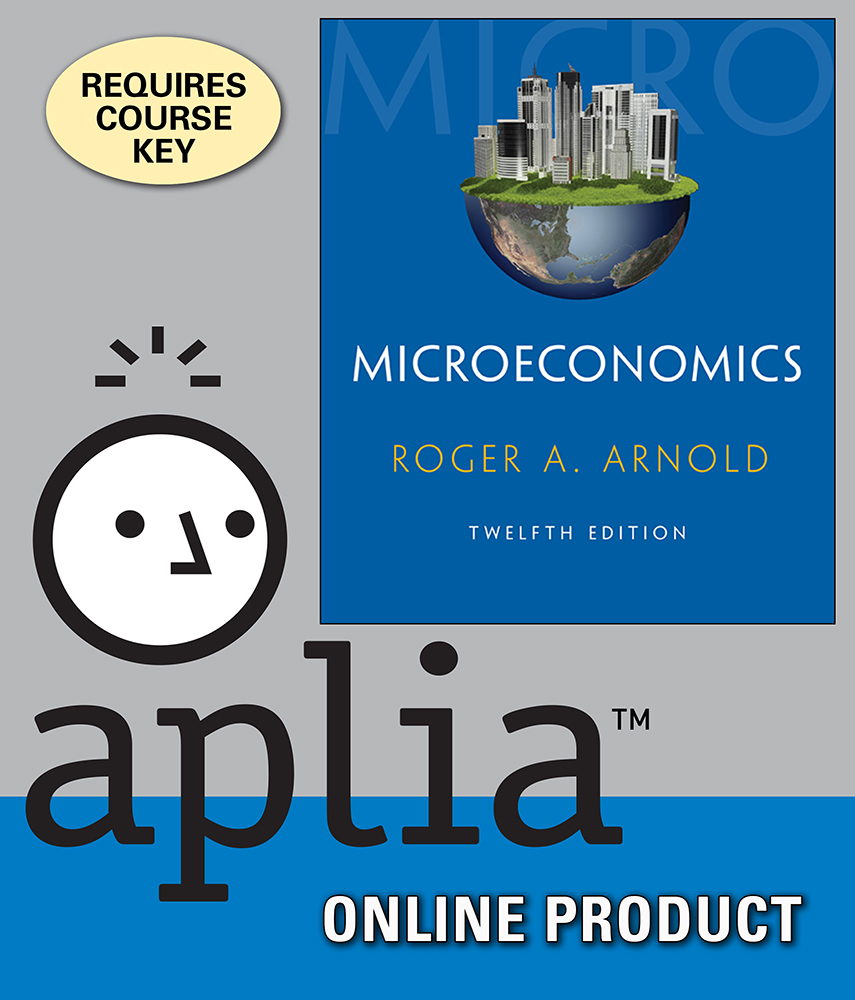 Aplia for Arnold's Microeconomics, 12th Edition, [Instant Access], 1 term (6 months)