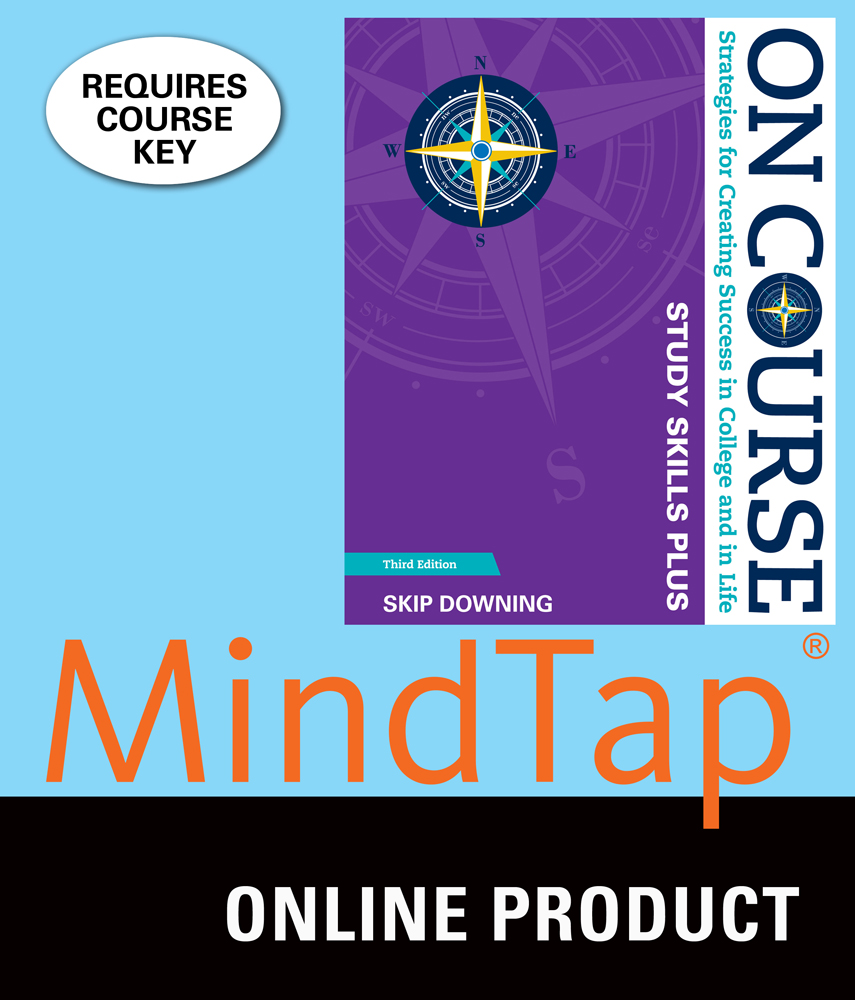 MindTap College Success for Downing's On Course 3rd Edition RedShelf