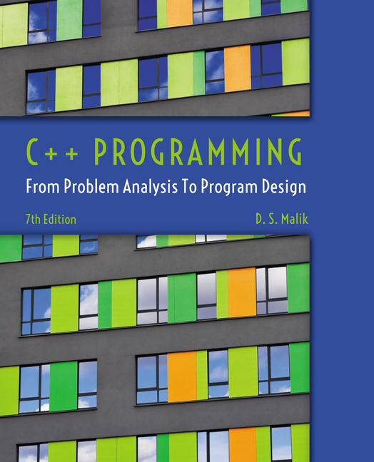 Mindtap Computer Science For Malik's C++ Programming: From Problem ...