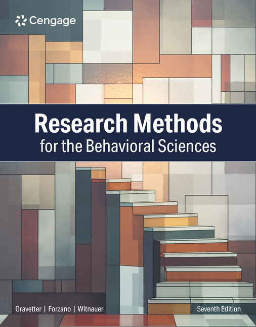 Cover image for MindTap for Gravetter/Forzano/Witnauer's Research ...