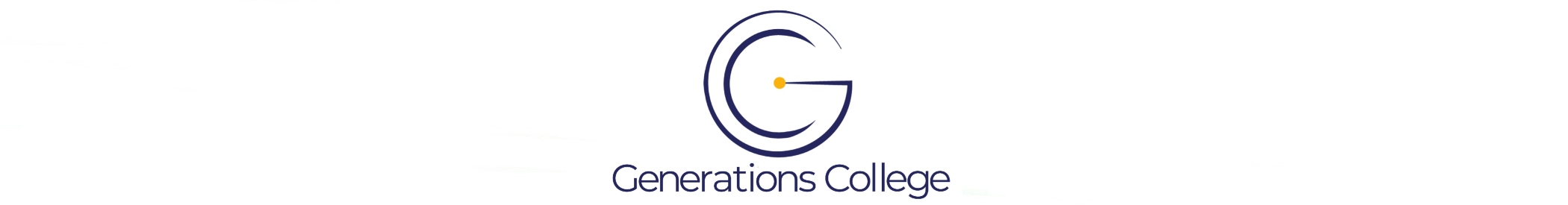 Generations College decorative banner