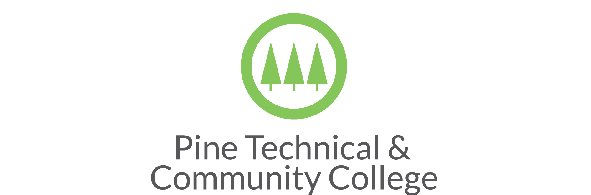 Pine Technical Community College banner logo