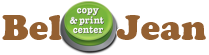 Bel-Jean Copy and Print Center Logo
