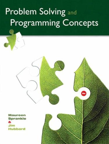 Problem Solving and Programming Concepts