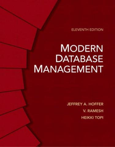 Modern Database Management (Subscription)