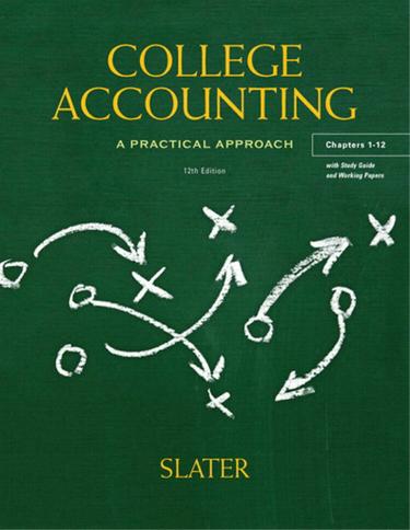 College Accounting Chapters 1-12 with Study Guide and Working Papers (Subscription)