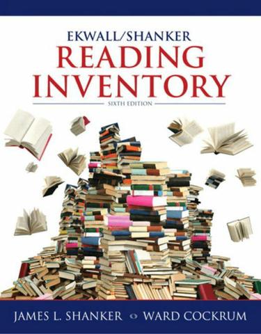 Ekwall/Shanker Reading Inventory (Subscription)
