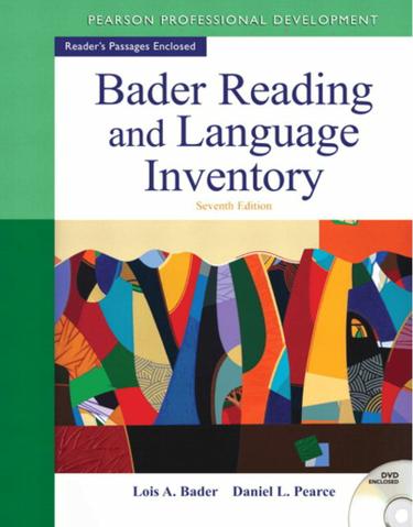 Bader Reading & Language Inventory