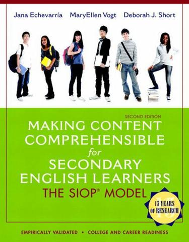 Making Content Comprehensible for Secondary English Learners