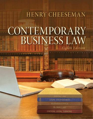 Contemporary Business Law