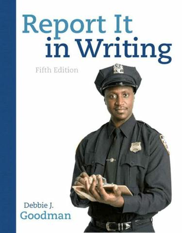 Report It in Writing (Subscription)